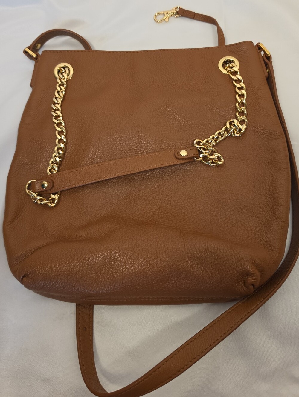Michael Kors Pebbled Leather Chain Shoulder Bag - Like New!